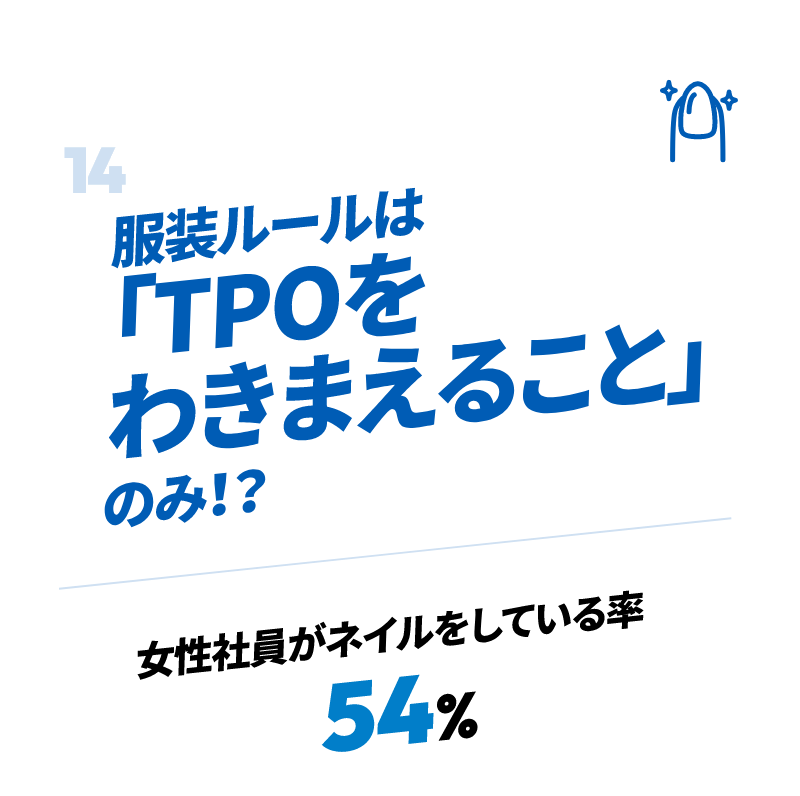 服装ルールは「TPOをわきまえること」のみ！？